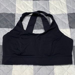 SOLD Black Lululemon Bra (Unknown Style), 10